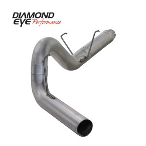 Dodge 2500 Performance Exhaust - Diamond Eye Performance - DPF Back, Single SS - `07-`12